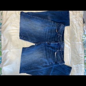 American Eagle High Rise straight jeans